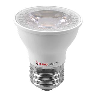 Turolight<BR/>VIVID MR16, 6.5W, 500lm, 27K, WFL 35°, Dimmable, JDR (E26) Short Neck, 25,000hrs